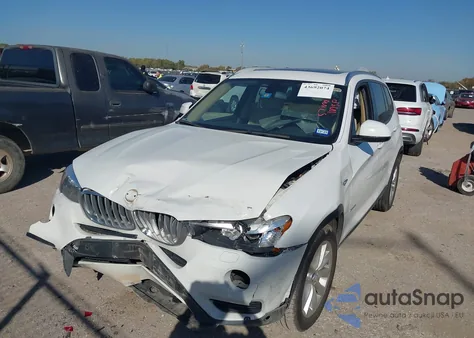 2017 BMW X3 Sdrive28I из США, поврежденный, VIN 5UXWZ7C36H0V88155